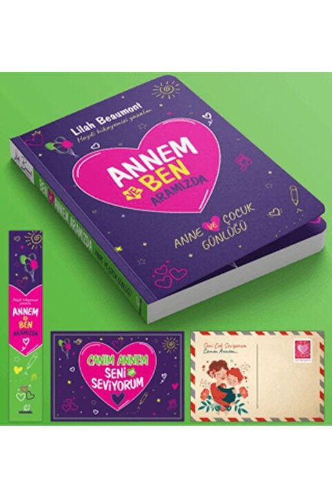nesnel yayınlar Annem ve Ben - Kartpostal ve Ayraçlı