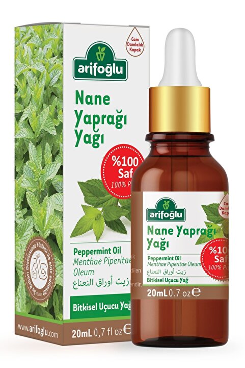 Arifoğlu Nane Yaprağı Yağı 20ml %100 Saf Ve Doğal
