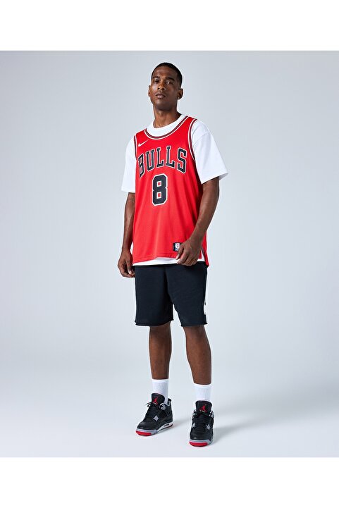 Nike Chicago Bulls Dri-Fit Swingman NBA Erkek Kırmızı Basketbol Forma DN2000-657