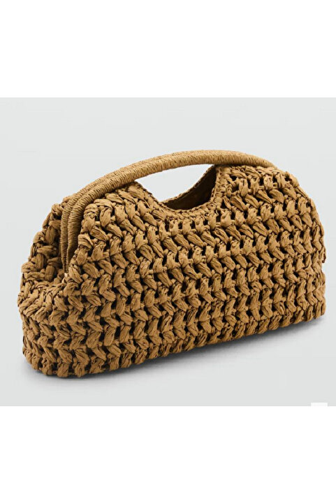 Melonndesign Clutch Çanta,Marka Hasır muadil, büyük boy el çantası