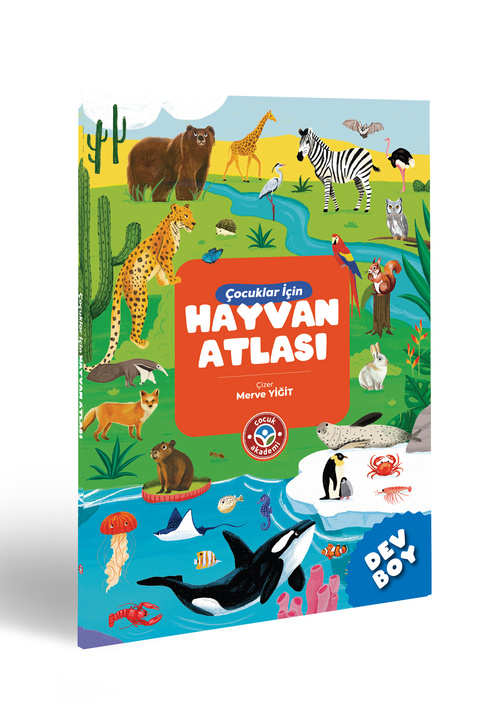 Çocuk Akademi Çocuklar İçın Hayvan Atlası