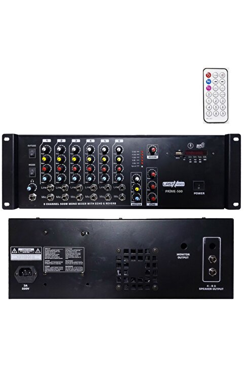 Lastvoice Prime-500w 500 Watt Usb Ekho Ve Reverbli Cami Anfisi