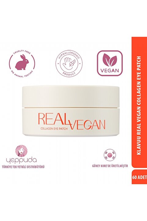 Klavuu Niasinamid Ve Bitkisel Kolajen Içeren Aydınlatıcı&kırışıklık Karşıtı Göz Maskesi Real Vegan Collagen