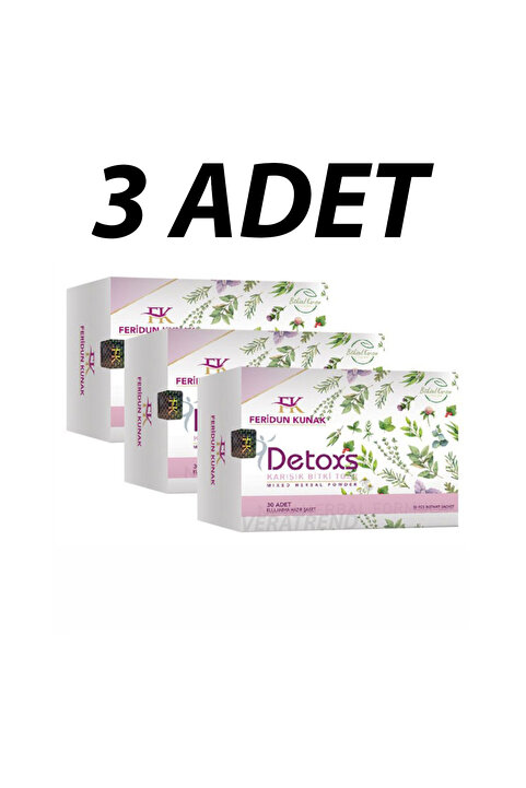 Coffee 3 ADET -Feridun Kunak Detoxs Çayı 30 Günlük Detoks
