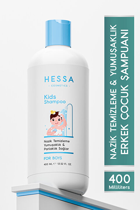 Hessa Erkek Çocuk Şampuanı Nazik Temizleme-Yumuşaklık
