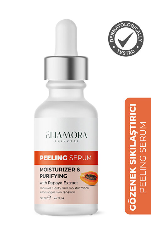 eliamora Papaya Özlü Gözenek Sıkılaştırıcı Peeling Serumu
