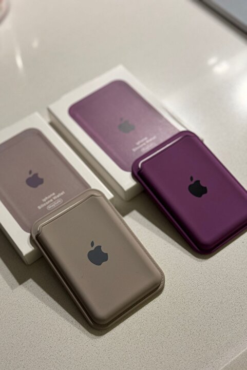 L'eDoren Apple Iphone Uyumlu Telefon Arkası Magsafe Silikon Cüzdan Kartlık İos 12/13/14/15/16 Ölçüleri 10x6cm