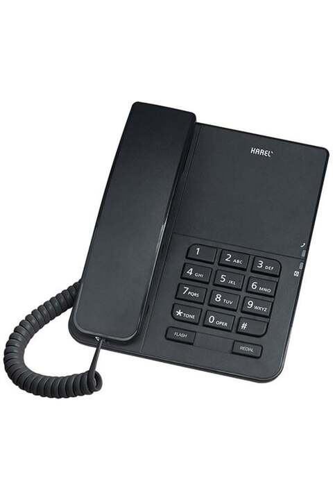 Genel Markalar Tm140 Siyah Analog Masa Üstü Kablolu Telefon