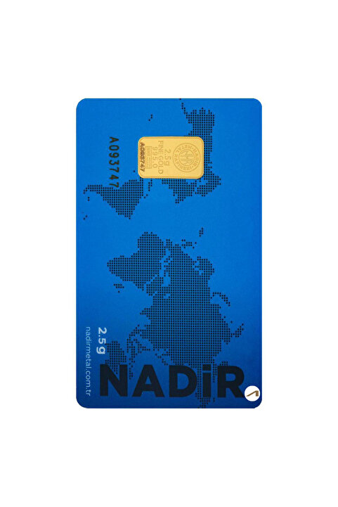 Nadir Gold 2.5 gr 24 Ayar Nadirgold gram Altın