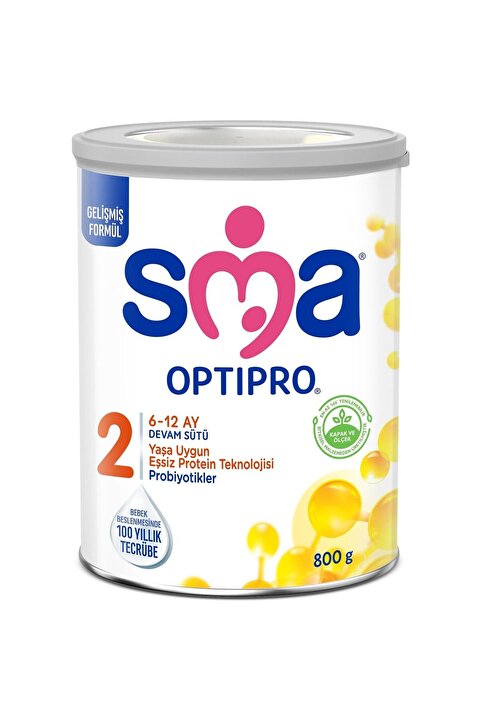 SMA Optipro Probiyotik 2 Bebek Devam Sütü 6-12 Ay 800gr