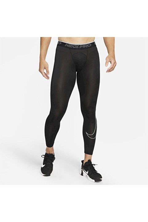 Nike M Np Df Tıght Erkek Siyah Tayt - DD1913-010