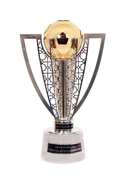 Galatasaray 2023-2024 Süper Lig Şampiyonluk Kupası Minyatür 28 cm (kutulu)