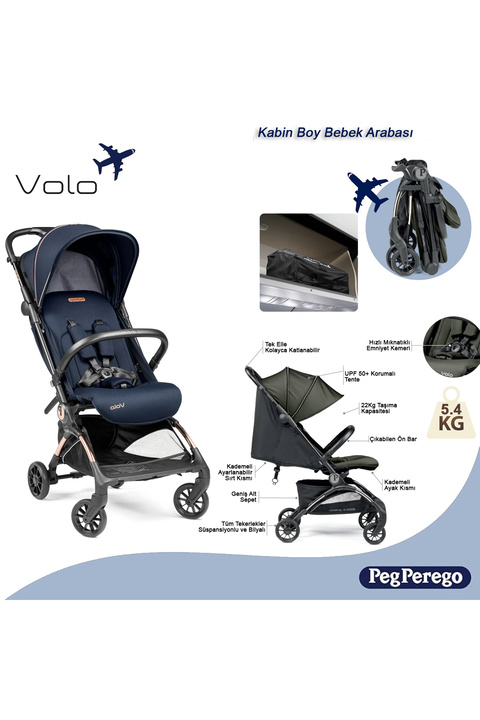 Peg Perego Volo Kabin Boy Bebek Arabası