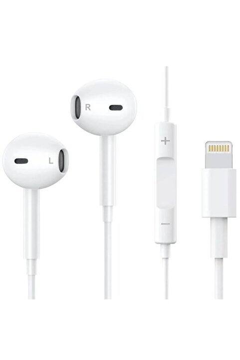 Nanopro İphone Kablolu Kulaklık 7/8/8plus/x/xr/xs/xsmax/11/12/13/14 Pro Max Uyumlu Mikrofonlu Kulaklık