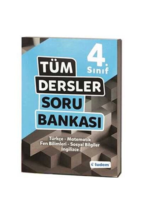 Tudem Yayınları Tudem 4. Sınıf Tüm Dersler Soru Bankası 2023