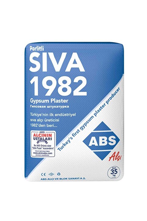 ABS 5 Kg Sıva Alçısı