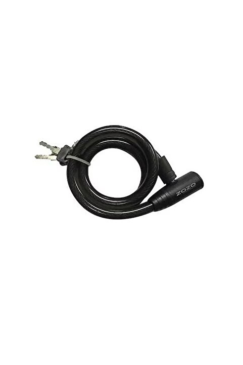 ROBESBON 12x800 Mm Anahtarlı Çelik Halat Kilit Bisiklet Motosiklet Kilidi