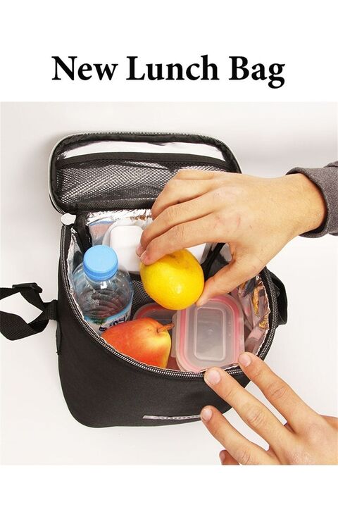Alone bag Termal Yemek Ve Biberon Çantası 9311 Siyah
