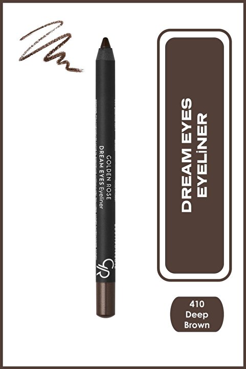 Golden Rose Dream Eyes Eyeliner No: 410 - Mat Bitişli Yumuşak Göz Kalemi