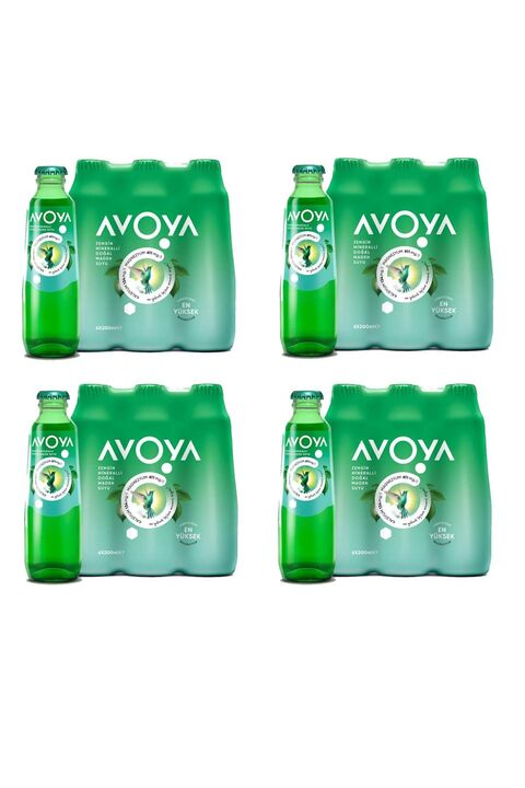 AVOYA Maden Suyu 200 ml x 24 Adet