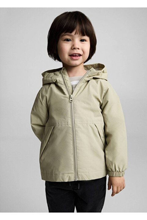 MANGO Baby Kapitone kapüşolu parka
