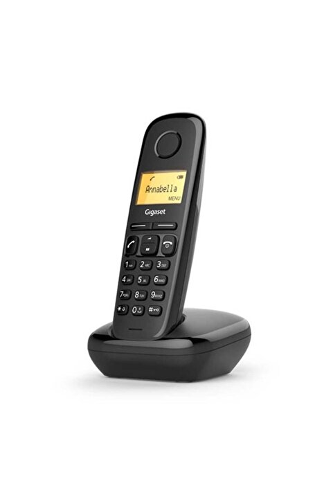 Siemens Gigaset A170 Siyah Dect Telsiz - Ev ve Ofis Telefonu