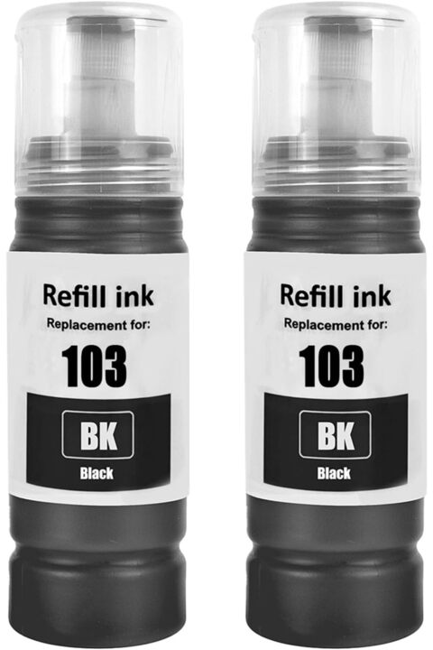 Epson Muadil Uyumlu Siyah 103 L5290,l3266,l3260,l3256,l3251,l3250,l3211 2 ADET