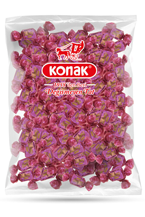 KONAK TEREYAĞLI & SÜTLÜ KARAMEL Tofe Şeker 1000 Gr