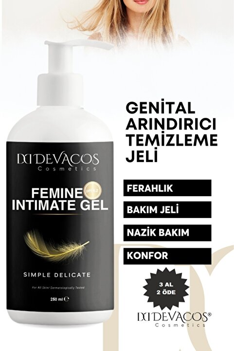 DEVACOS Genital Bölge Beyazlatıcı Sıkılaştırıcı Mantar Koku Akıntı Siğil Giderici İntim Parfüm 250ml