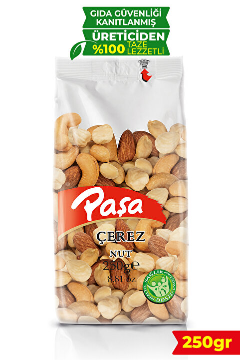 Paşa Kuruyemiş Kavrulmuş Karışık Kuruyemiş 250 gr