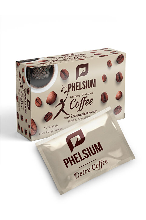 PHELSİUM Hindiba Detox Kahve Diyeti 1 aylık