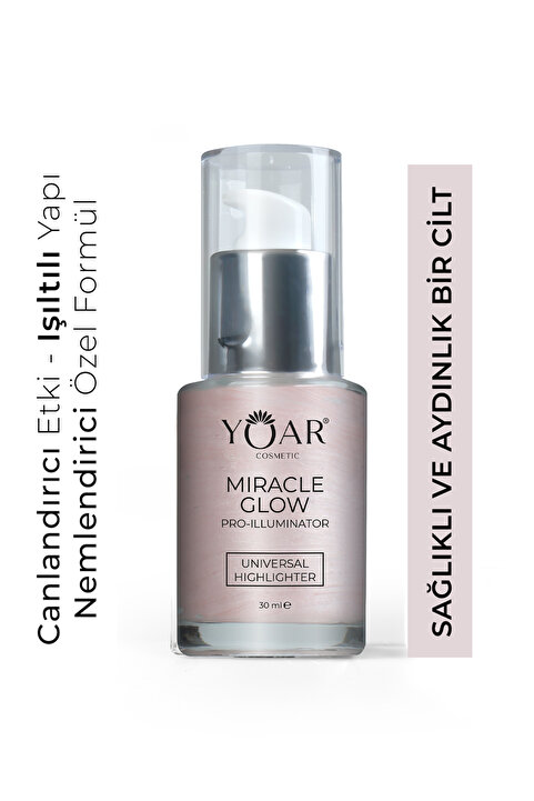 Yoar Cosmetic Aydınlatıcı Makyaj Bazı- Pro Illiminator, Highlighter, Primer Make-up-base 30 ml