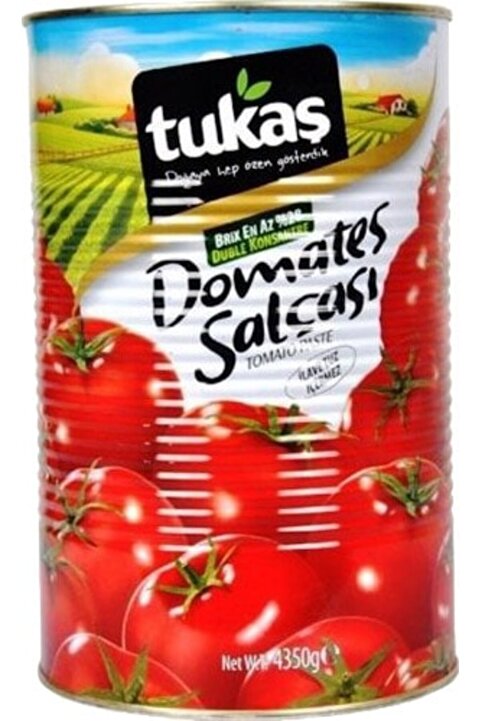 Tukaş Domates Salçası Teneke 4350 G