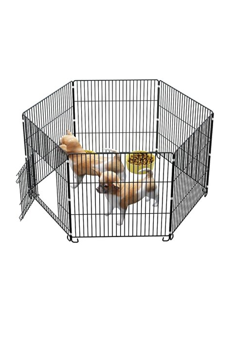 ARSPOLO Katlanır Metal Köpek Oyun Alanı , Evcil Hayvan Oyun Eğitim Alanı , Köpek Çiti , Tavşan Çiti 60/44