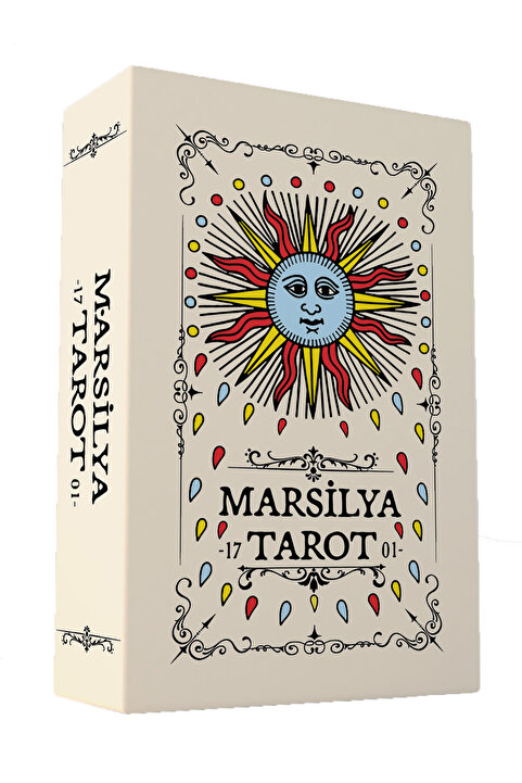 Ekorp Kitap Mini Marsilya Tarot 1701 - 78 Kartlık Deste Ve Rehber Kitap - 5,5x8,5cm - Cep Boy Tarot