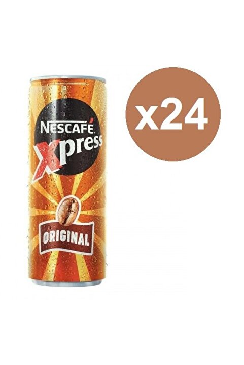 Nescafe Xpress White Original Soğuk Kahve 250 ml X 24 Adet