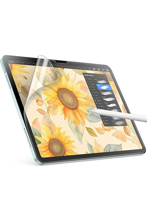 Fibaks Apple iPad Air 6. Nesil 11" M2 M3 Çip 2024 2025 Kağıt Hisli Çizim Paperlike Mat Nano Ekran Koruyucu
