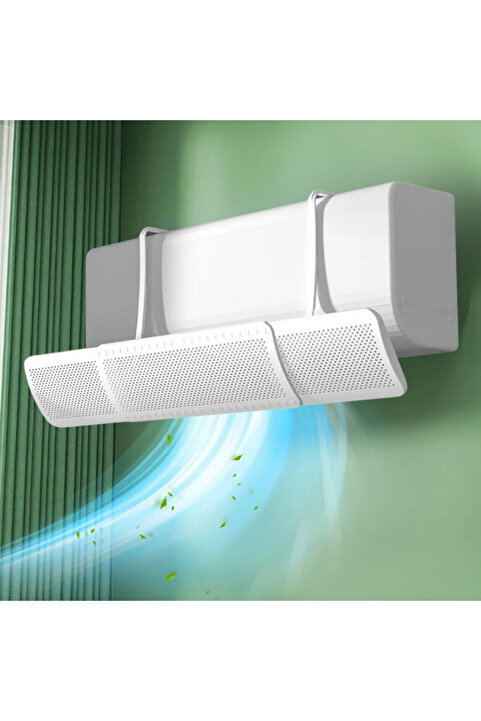 MultiZone Hava Yönlendirici Ayarlanabilir Aparat Hava Perdesi Tak Çıkar Pratik Hava Dağıtıcı Kalkanı