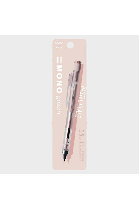Tombow Mono Graph Pastel Glass Color 0.5mm Mekanik Kurşun Kalem Cotton Bloom / DPA-149D