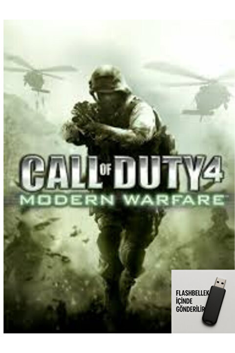 Tigdes 🎮 Call of Duty 4 Modern Warfare PC Oyunu | Full Türkçe | Flash Bellekli Kurulum | Windows Uyumlu