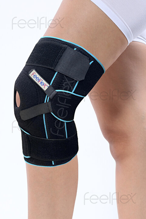 Feelflex Diz Kapağı Diz Destekleyici Diz Bandajı Patella Ligament Destekli Dizlik Ağrı Sporcu Dizliği