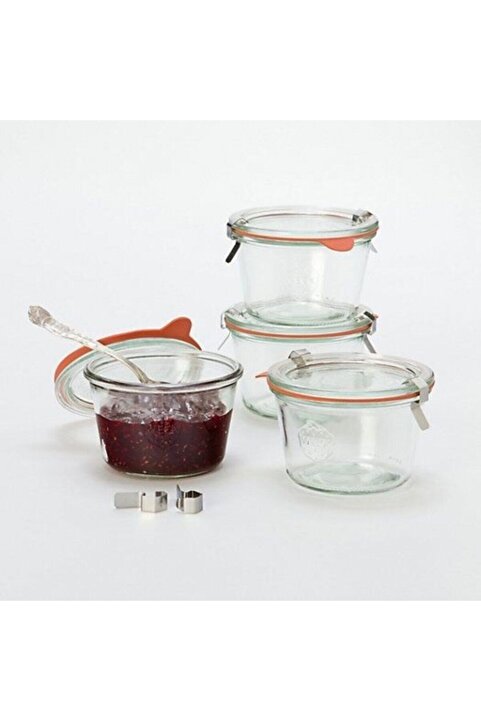 Weck 370 ml Mold Kavanoz Set ( 4 Adet )
