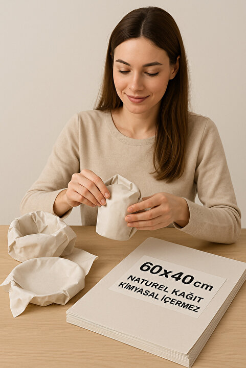 Dekals 1 Kg 60x40 (85-95 ADET) Ambalaj Kağıdı Tabak Bardak Eşya Sarma Koruma Taşıma Taşınma Paketleme