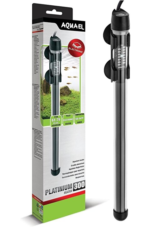 Aquael - GLASS HEATER PLATINIUM HEATER 300W Akvaryum Isıtıcı
