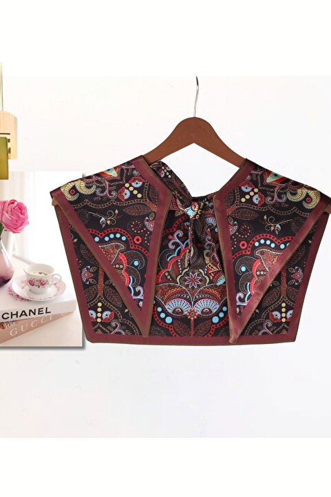 nurfemina Bohem Stil Etnik Desenli Kadın Omuz Şalı