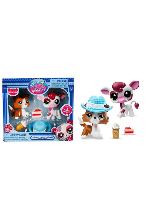 Littlest Pet Shop Minişler 2’li Figür Seti S3 - 151&amp;150 Collie Köpek Ve İnek