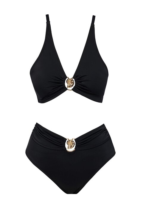 SAILOR moda Özel Tasarım Yüksek Bel Bikini Takım