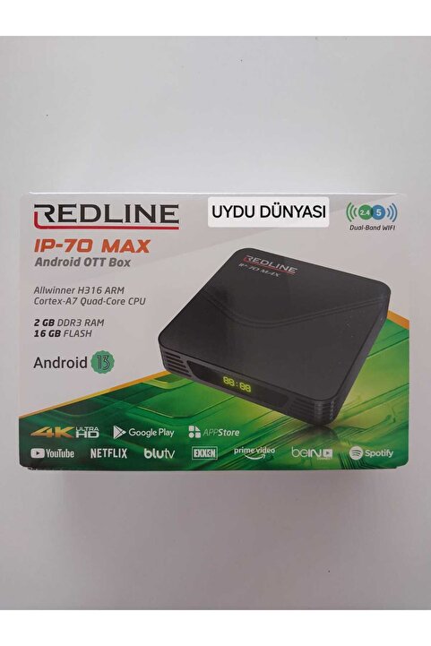 REDLİNEUCAR Redline Ip-70 Max Android 13