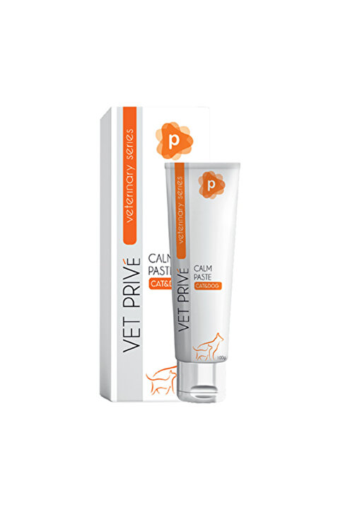VetPrive Vet Prive Veterinary Calm Paste Kedi ve Köpekler için Stres Önleyici Malt Macunu 100 Gr