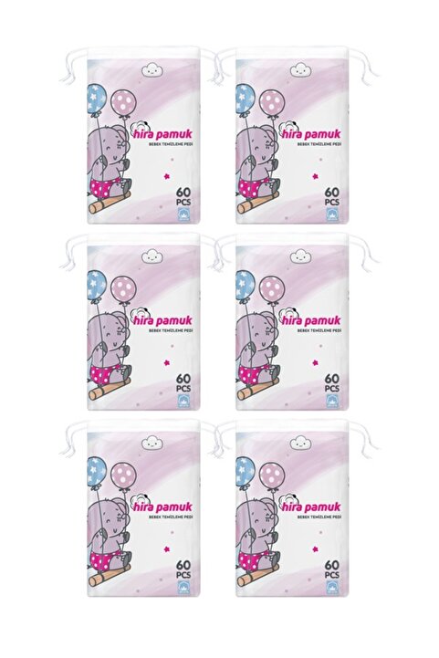 Hira Pamuk Hira Cotton Bebek Temizleme Pamuğu X6